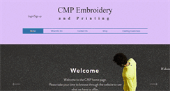 Desktop Screenshot of cmpembroidery.co.uk
