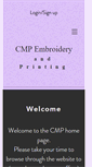 Mobile Screenshot of cmpembroidery.co.uk
